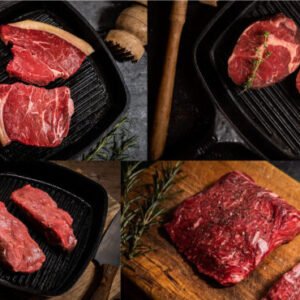 Grass-Fed and Finished Beef.